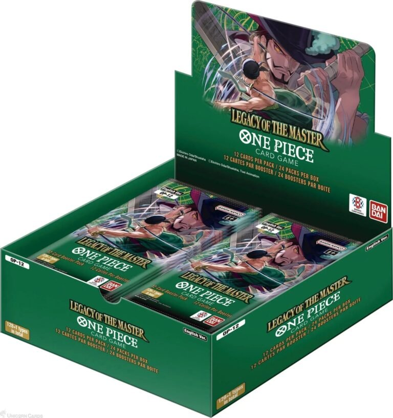 One Piece Card Game: Booster Box (OP-12) LEGACY OF THE MASTER