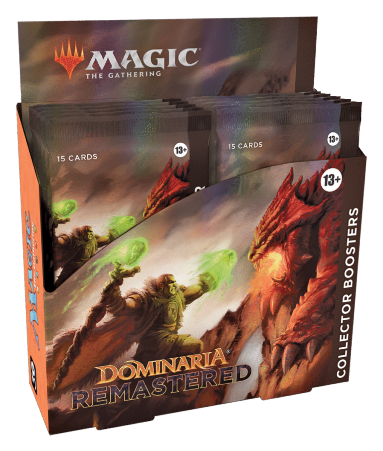 Magic The Gathering: Dominaria Remastered Collector Booster Display
