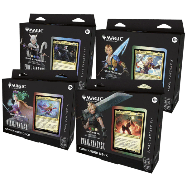 Magic: The Gathering - Final Fantasy Commander Deck (4 Count)
