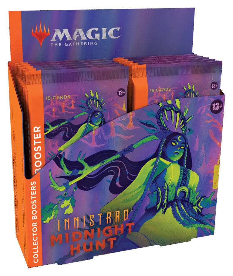 Magic the Gathering: Innistrad: Midnight Hunt: Collector Booster Display