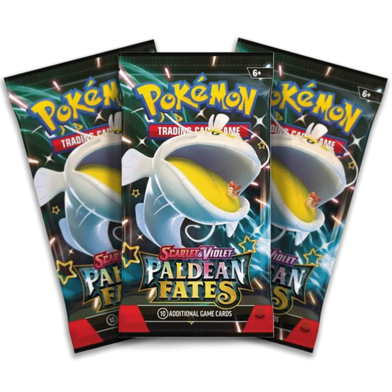Pokemon TCG: Paldean Fates Booster Pack: 3 Pack